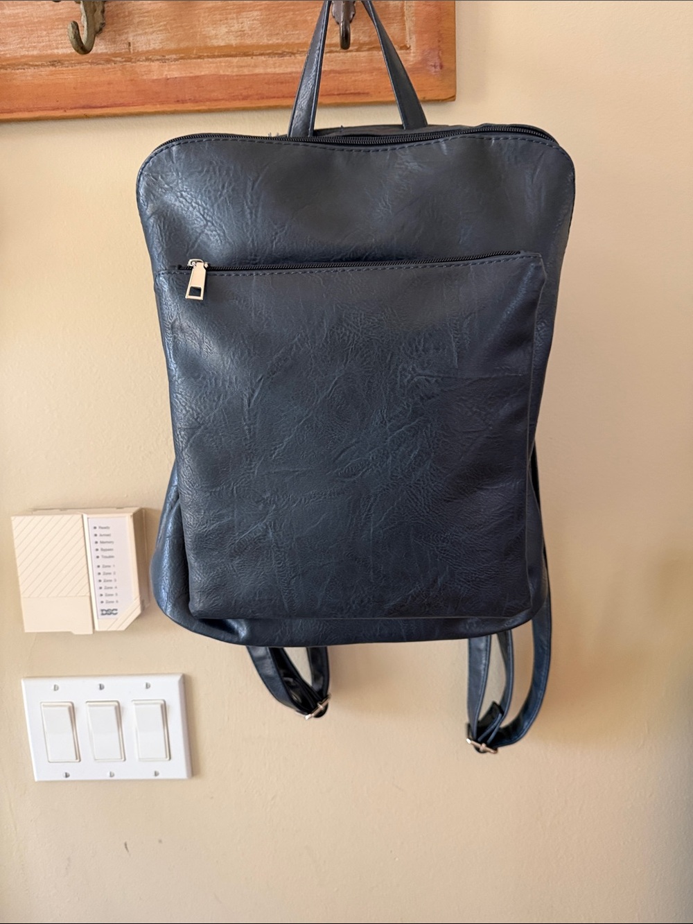 Made in Italy, genuine Leather Backpack - Sleek Everyday Carry